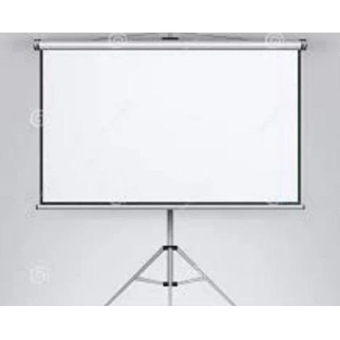 7 By 5 Tripod projector Screen rent in 